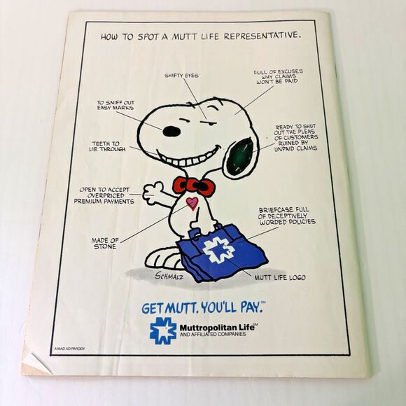 Mad Magazine October 1991 No 306 TMNT Vanilla Ice Dan Quayle Humor Satire - Picture 3 of 3